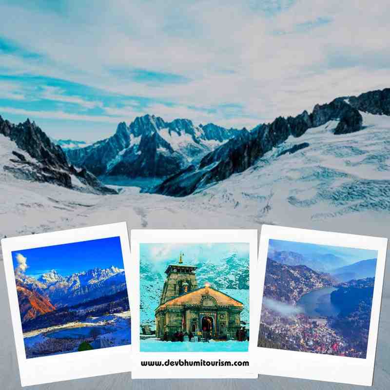Char Dham With Chopta Auli Kausani Nainital Tour Ex Delhi - Image 1