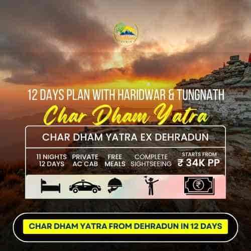 char dham yatra with Tungnath from delhi